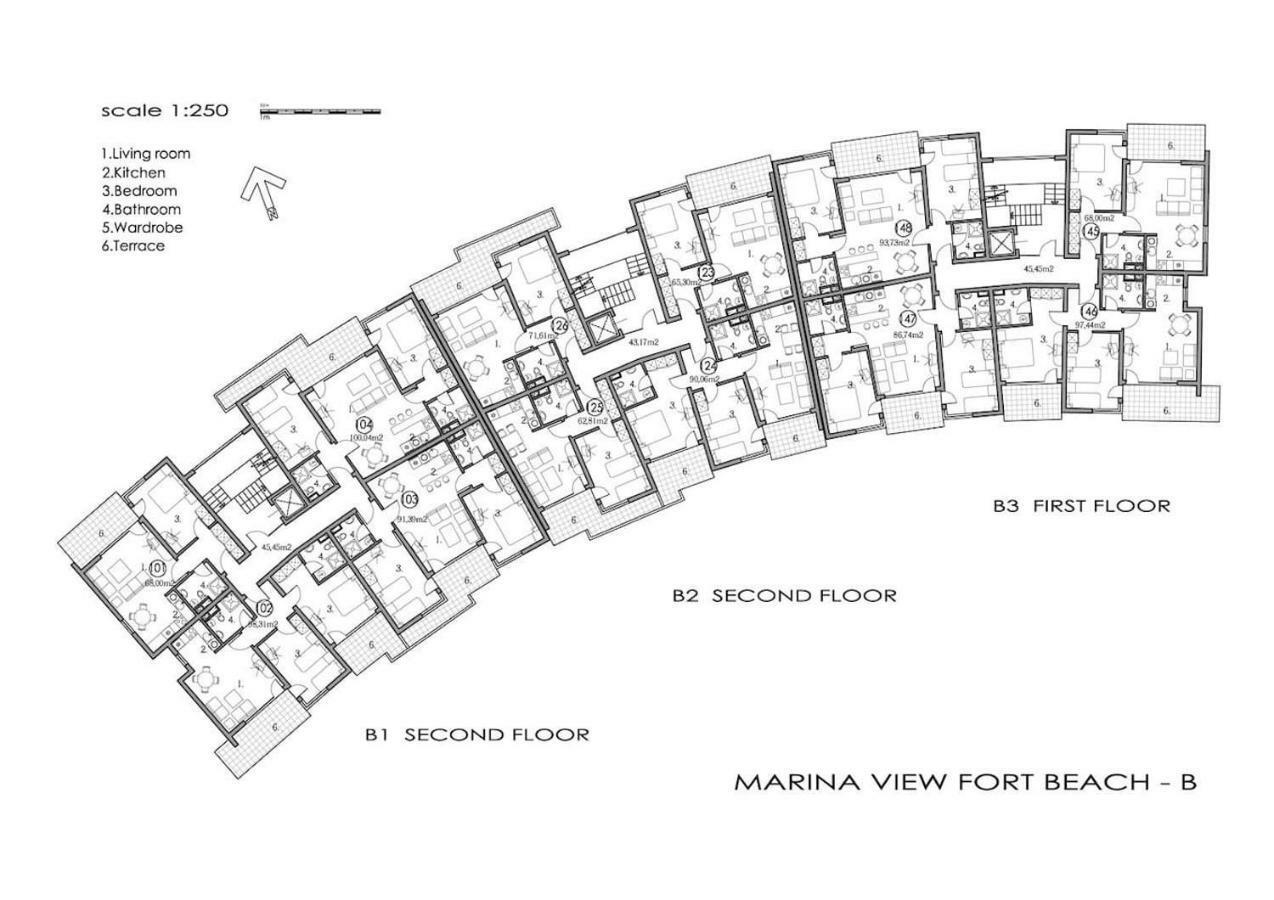 Magical Apartment In Marina View Fort Beach Свети-Влас Экстерьер фото